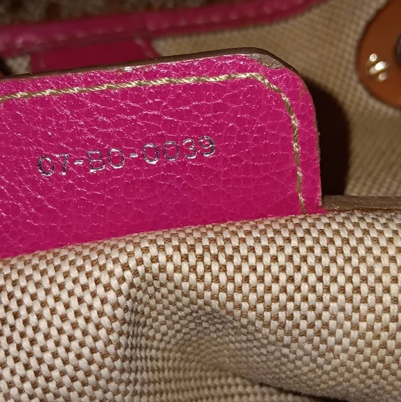 Christian Dior Lady Rare Pink Canvas And Leather Bag - Picture 7 of 8